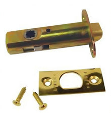 Emtek Passage Latch with 2-3/8 Backset and Radius Corners for Products.
