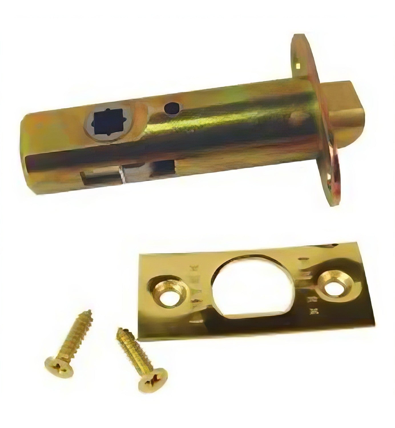 Emtek Passage Latch with 2-3/8 Backset and Square Corners for Products