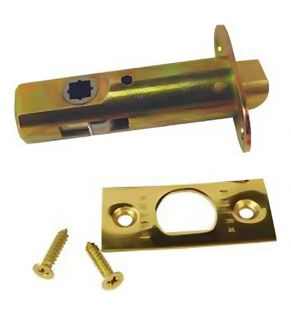 Emtek Passage Latch with 2-3/8 Backset and Square Corners for Products