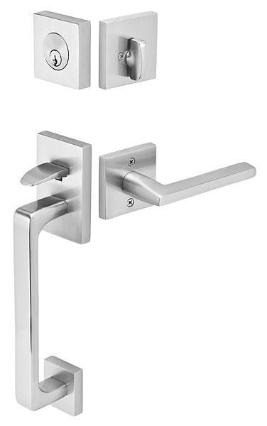 Emtek Baden Dummy Brass Modern Handleset