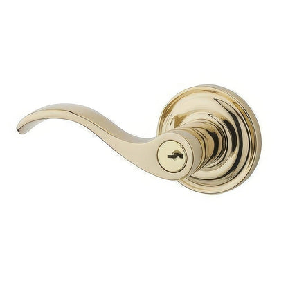 Baldwin ENCURTRR Curve Keyed Entry Single Cylinder Door Lever