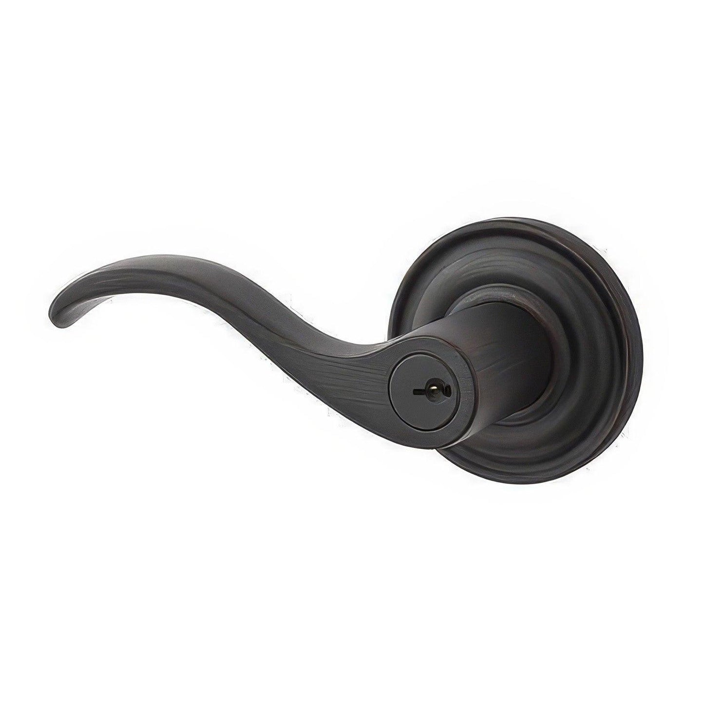 Baldwin ENCURTRR Curve Keyed Entry Single Cylinder Door Lever