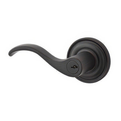 Baldwin ENCURTRR Curve Keyed Entry Single Cylinder Door Lever
