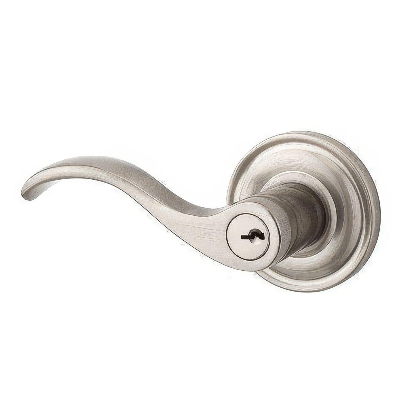 Baldwin ENCURTRR Curve Keyed Entry Single Cylinder Door Lever