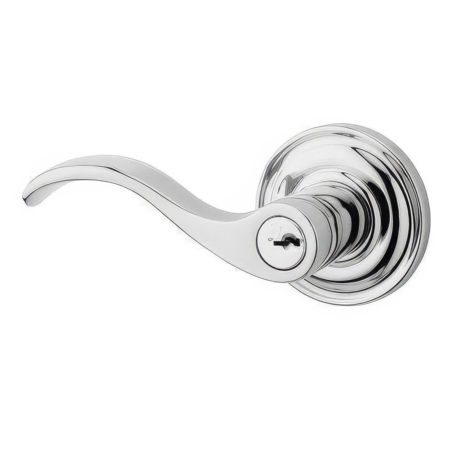 Baldwin ENCURTRR Curve Keyed Entry Single Cylinder Door Lever