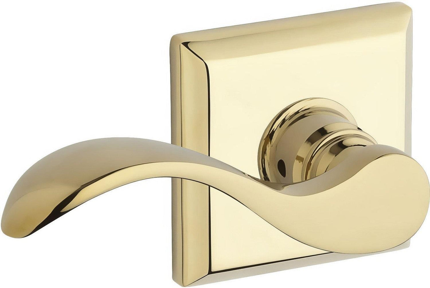 Baldwin ENCURTSR Curve Keyed Entry Single Cylinder Door Lever