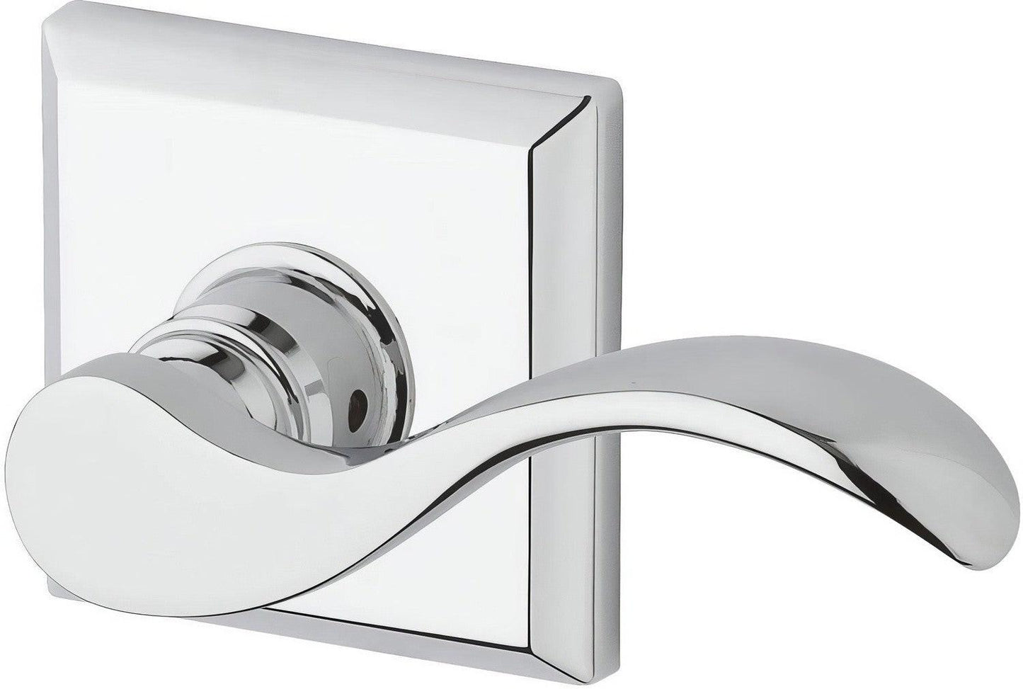 Baldwin ENCURTSR Curve Keyed Entry Single Cylinder Door Lever