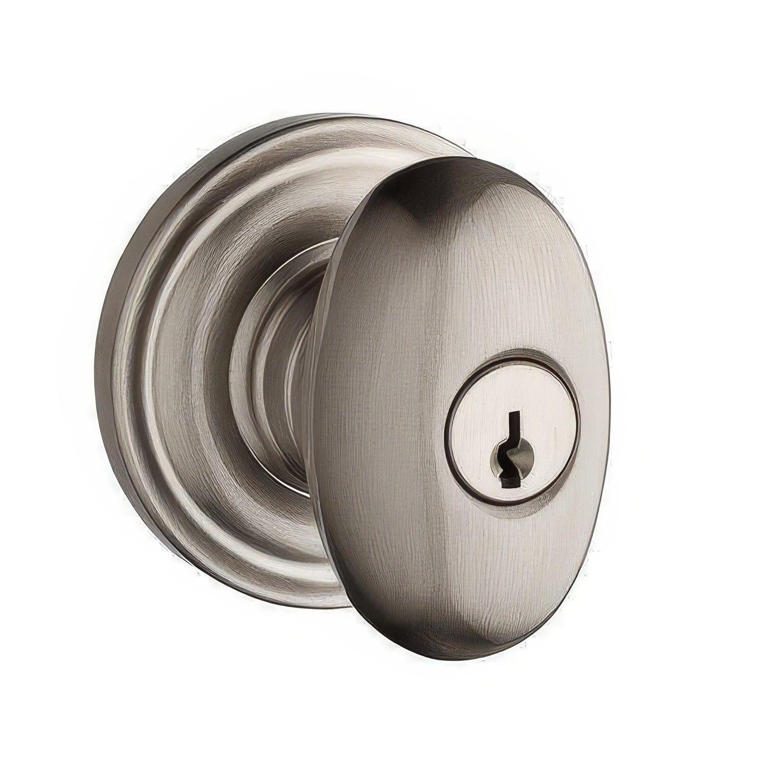 Baldwin EN.ELL.TRR Ellipse Keyed Entry Single Cylinder Knobset.