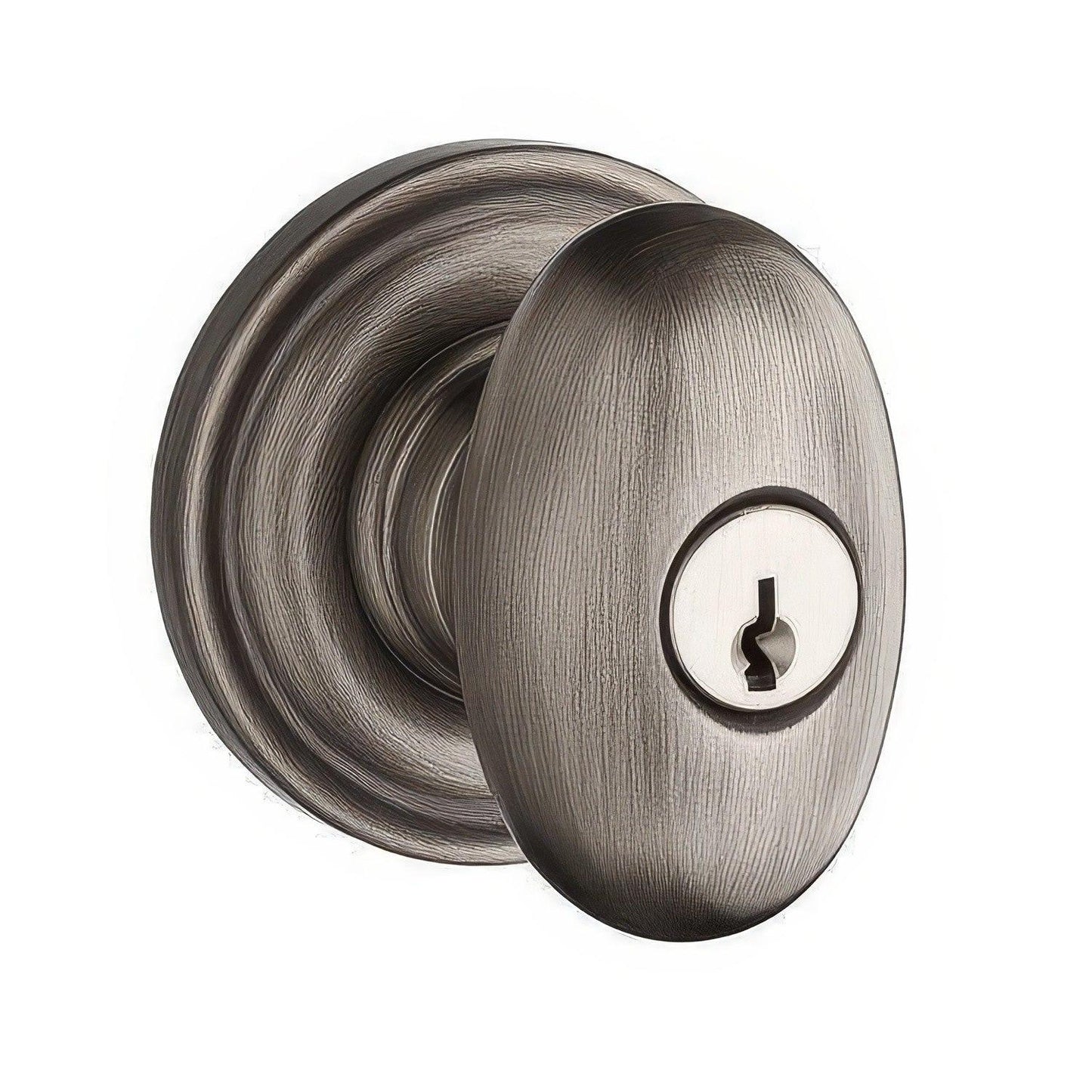 Baldwin EN.ELL.TRR Ellipse Keyed Entry Single Cylinder Knobset.