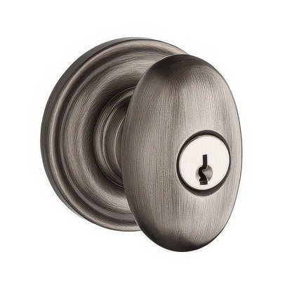 Baldwin EN.ELL.TRR Ellipse Keyed Entry Single Cylinder Knobset.