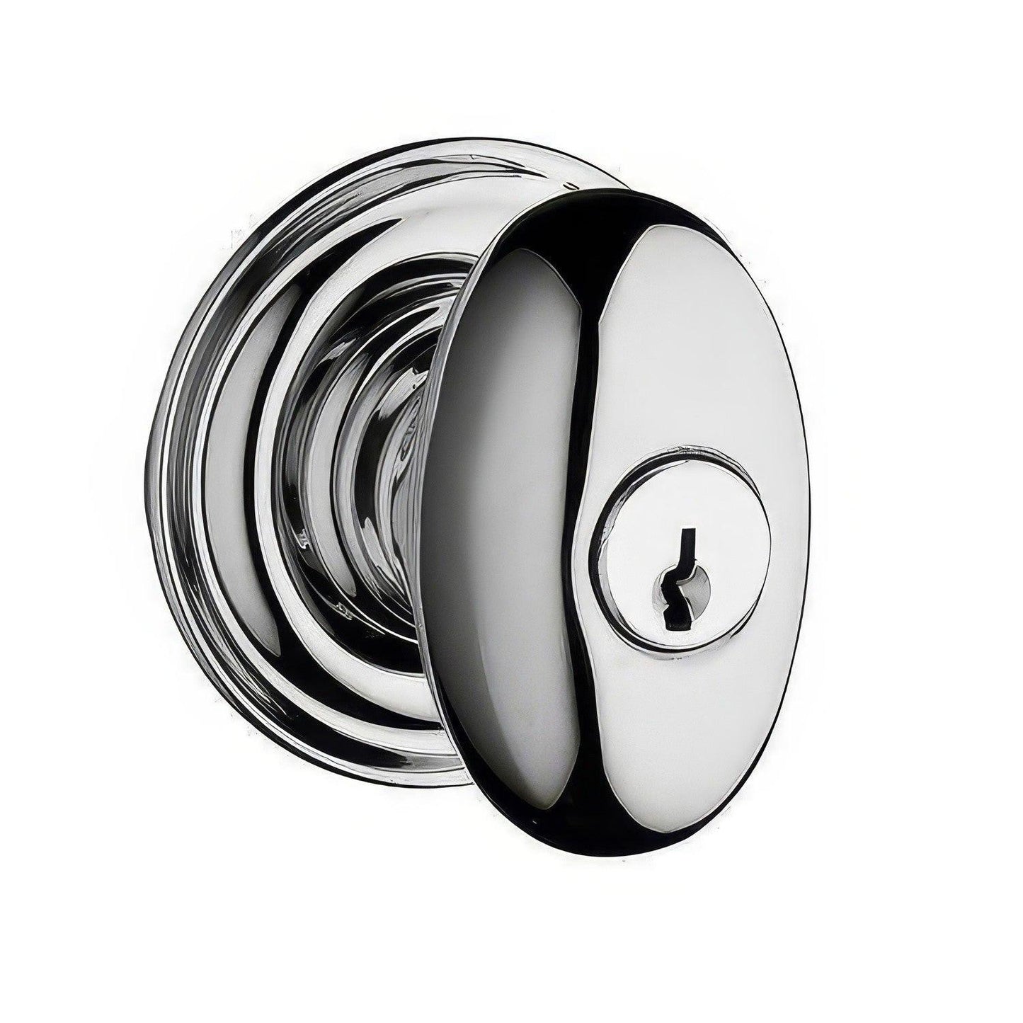 Baldwin EN.ELL.TRR Ellipse Keyed Entry Single Cylinder Knobset.