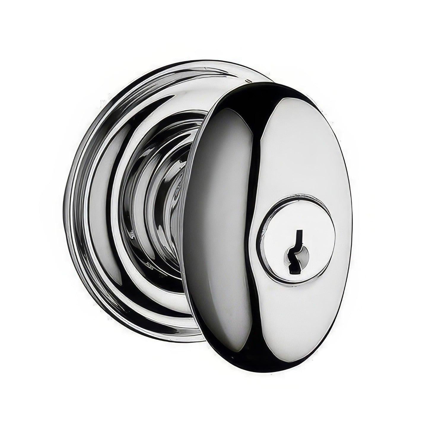 Baldwin EN.ELL.TRR Ellipse Keyed Entry Single Cylinder Knobset.