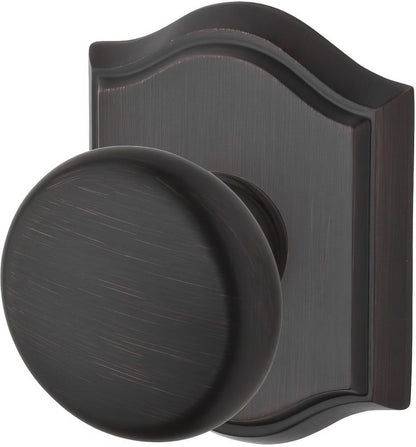 Baldwin EN.ROU.TAR Round Keyed Entry Single Cylinder Knobset.