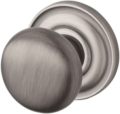 Baldwin EN.ROU.TRR Round Keyed Entry Single Cylinder Knobset.