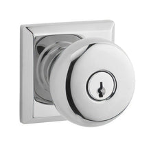 Baldwin EN.ROU.TSR Round Keyed Entry Single Cylinder Knobset.