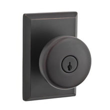 Baldwin EN.RUS.RSR Rustic Keyed Entry Single Cylinder Knobset.
