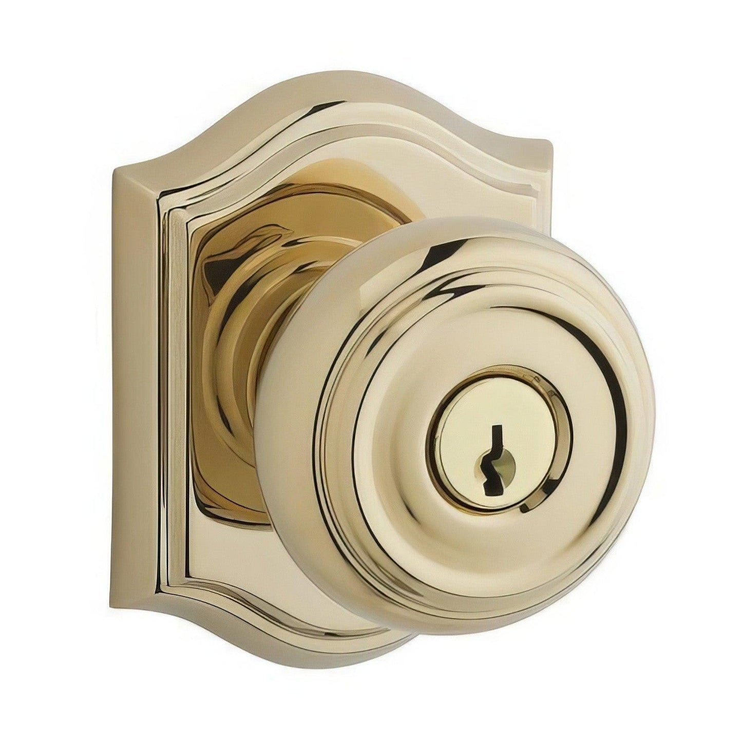 Baldwin EN.TRA.TAR Traditional Keyed Entry Single Cylinder Knobset.