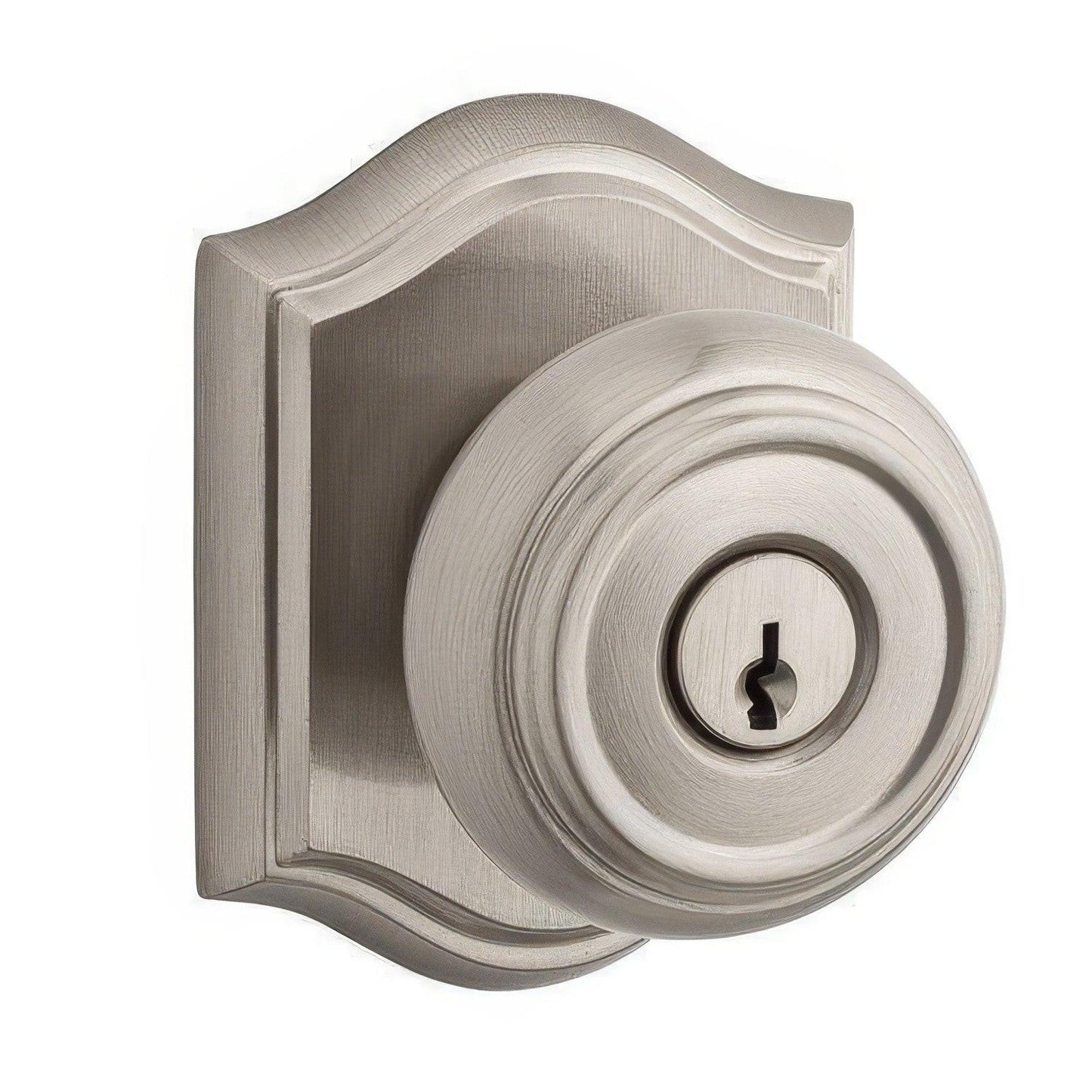 Baldwin EN.TRA.TAR Traditional Keyed Entry Single Cylinder Knobset.