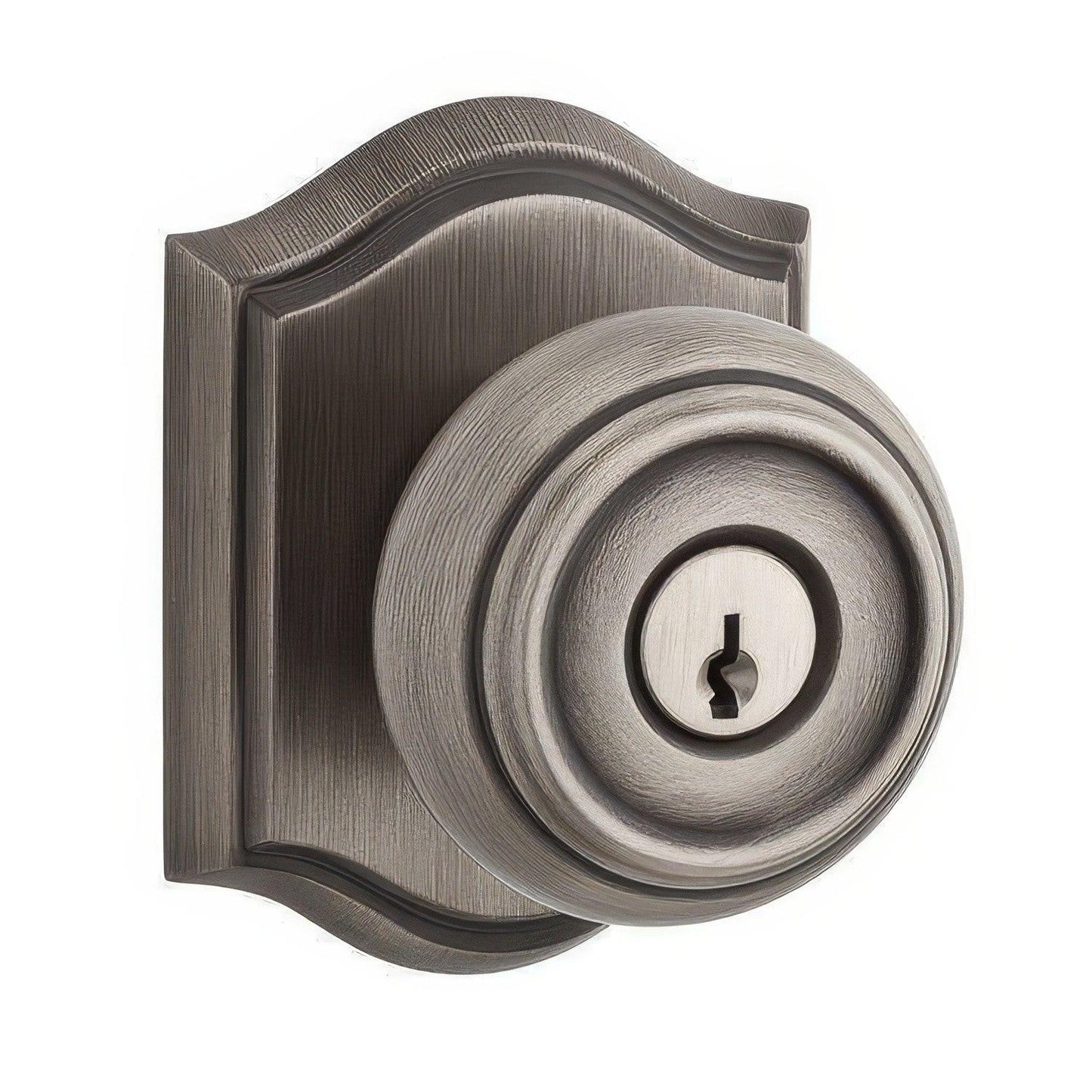 Baldwin EN.TRA.TAR Traditional Keyed Entry Single Cylinder Knobset.