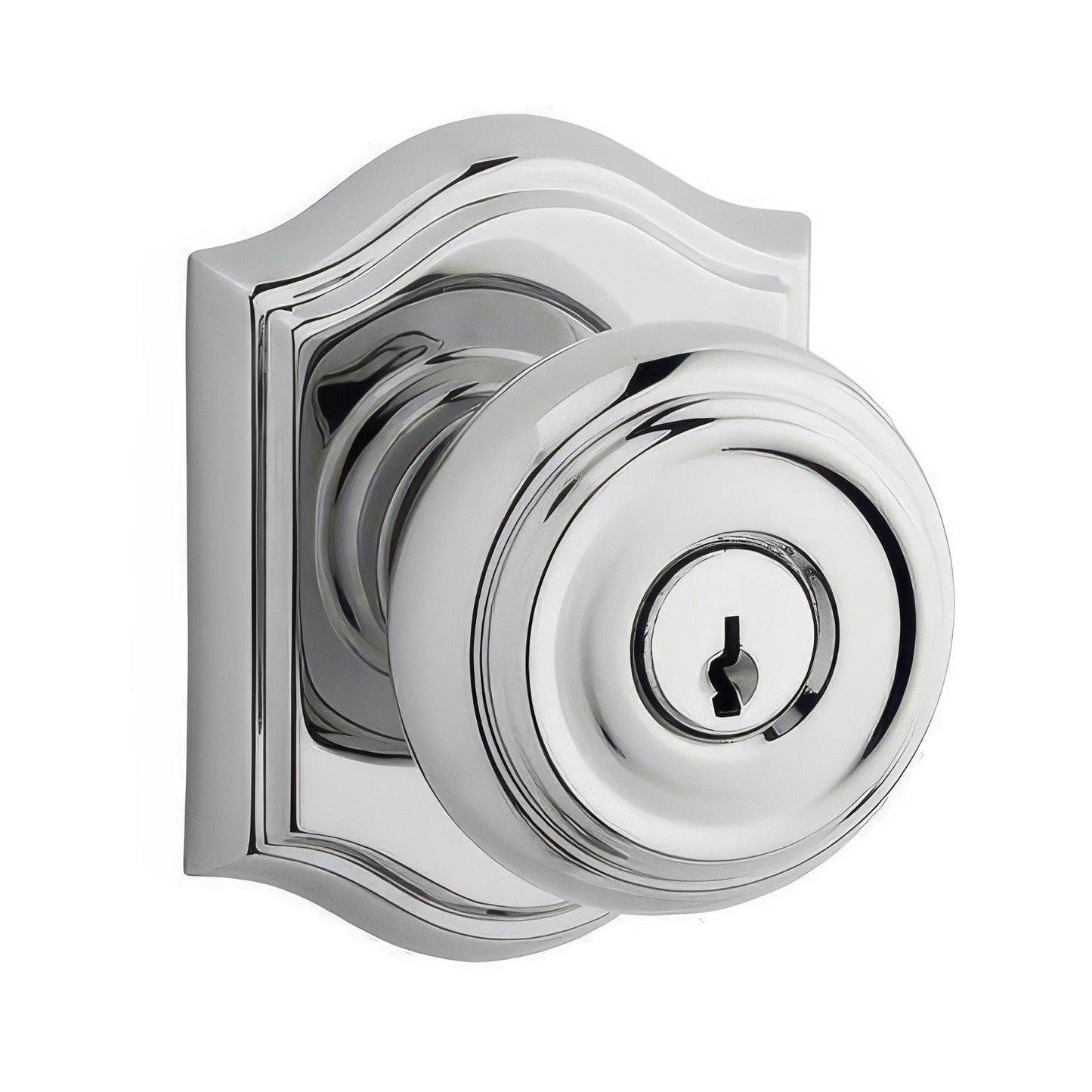 Baldwin EN.TRA.TAR Traditional Keyed Entry Single Cylinder Knobset.