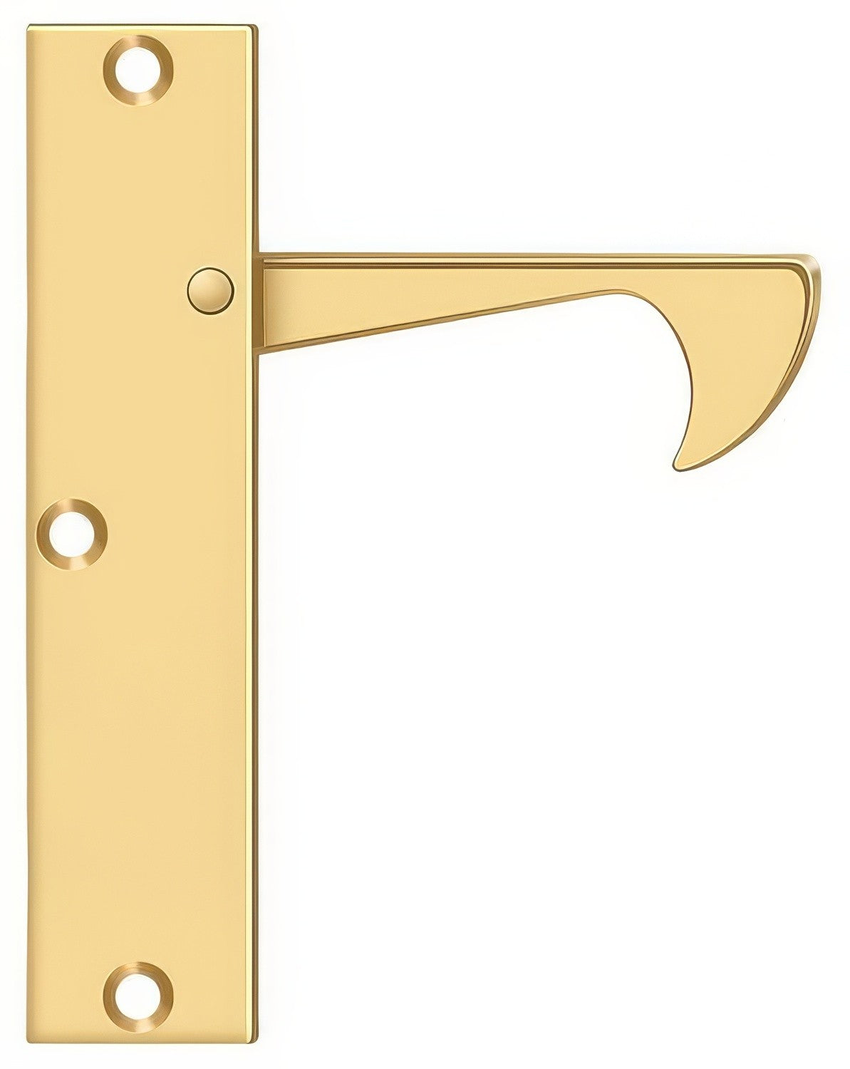 Deltana EPT425 4-1/4" Thin Edge Pulls for Pocket Doors.
