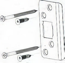 Better Home Products EXDEST Extended Deadbolt Strikeplate, with 3" screws