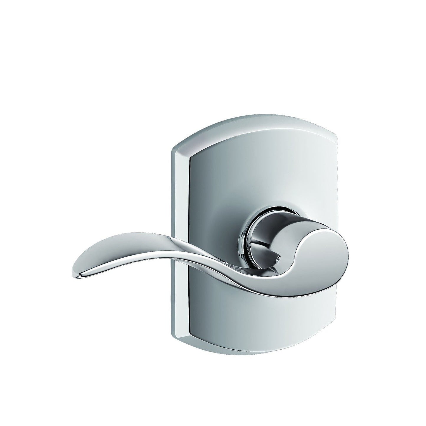 Schlage F10ACC-GRW Accent with Greenwich Rose Passage Door Lever
