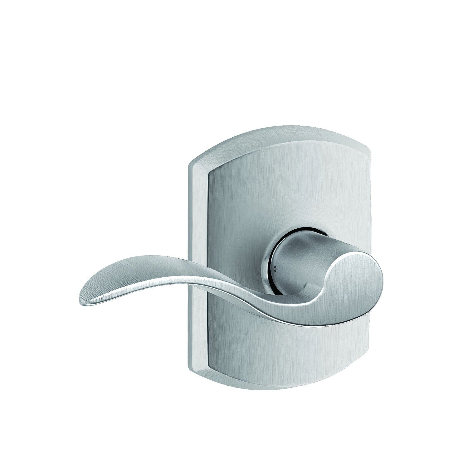 Schlage F10ACC-GRW Accent with Greenwich Rose Passage Door Lever