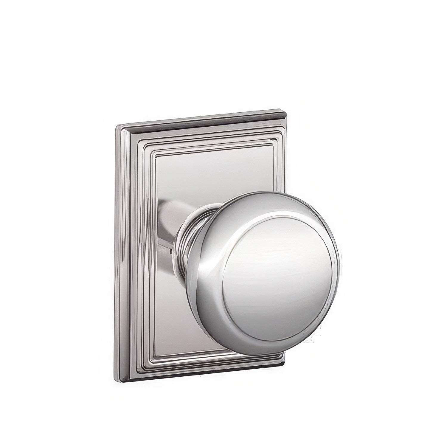 Schlage F10-AND-ADD F-Series Andover Passage Door Knob
