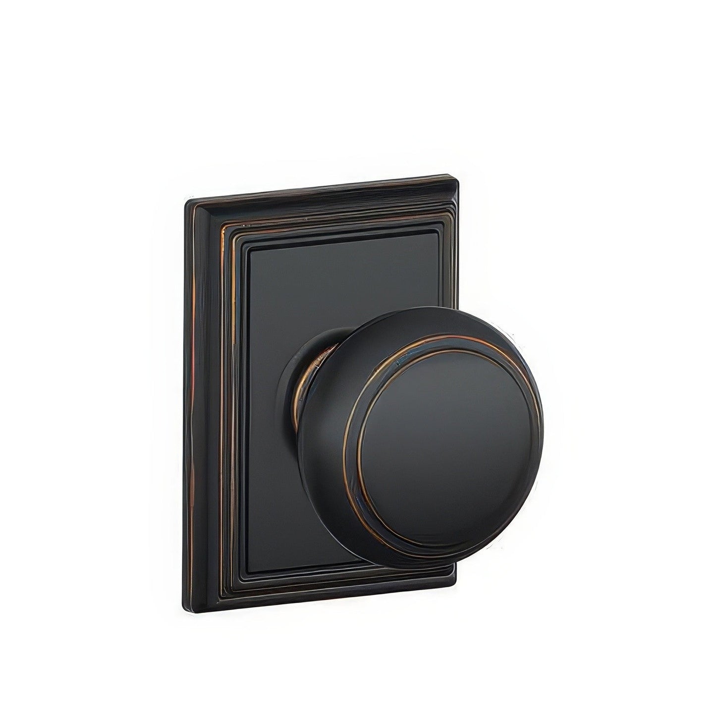 Schlage F10-AND-ADD F-Series Andover Passage Door Knob