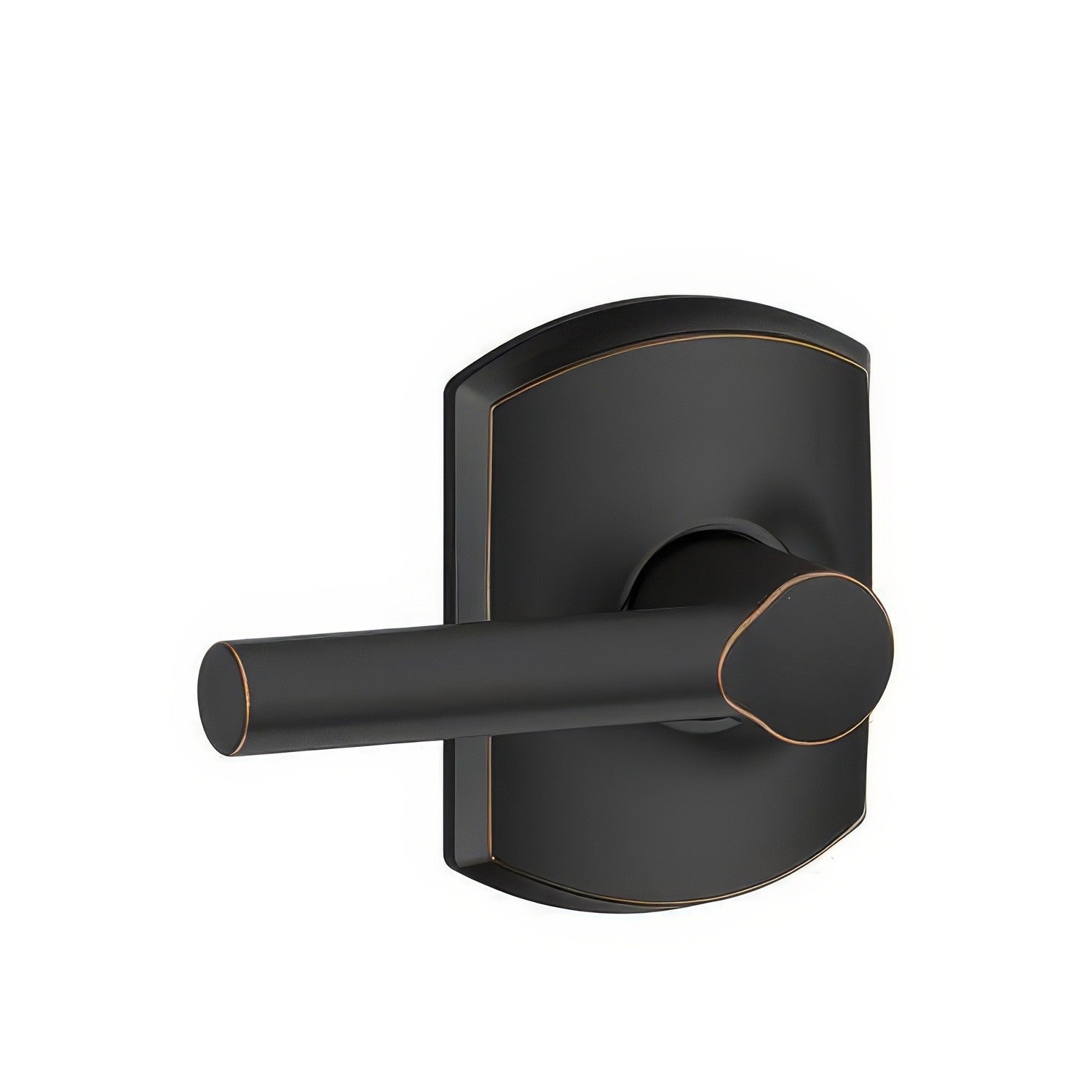Schlage F10BRW-GRW Broadway with Greenwich Rose Passage Door Lever.