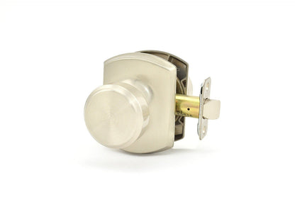 Schlage F10BWE-GRW Bowery with Greenwich Rose Passage Door Knob.