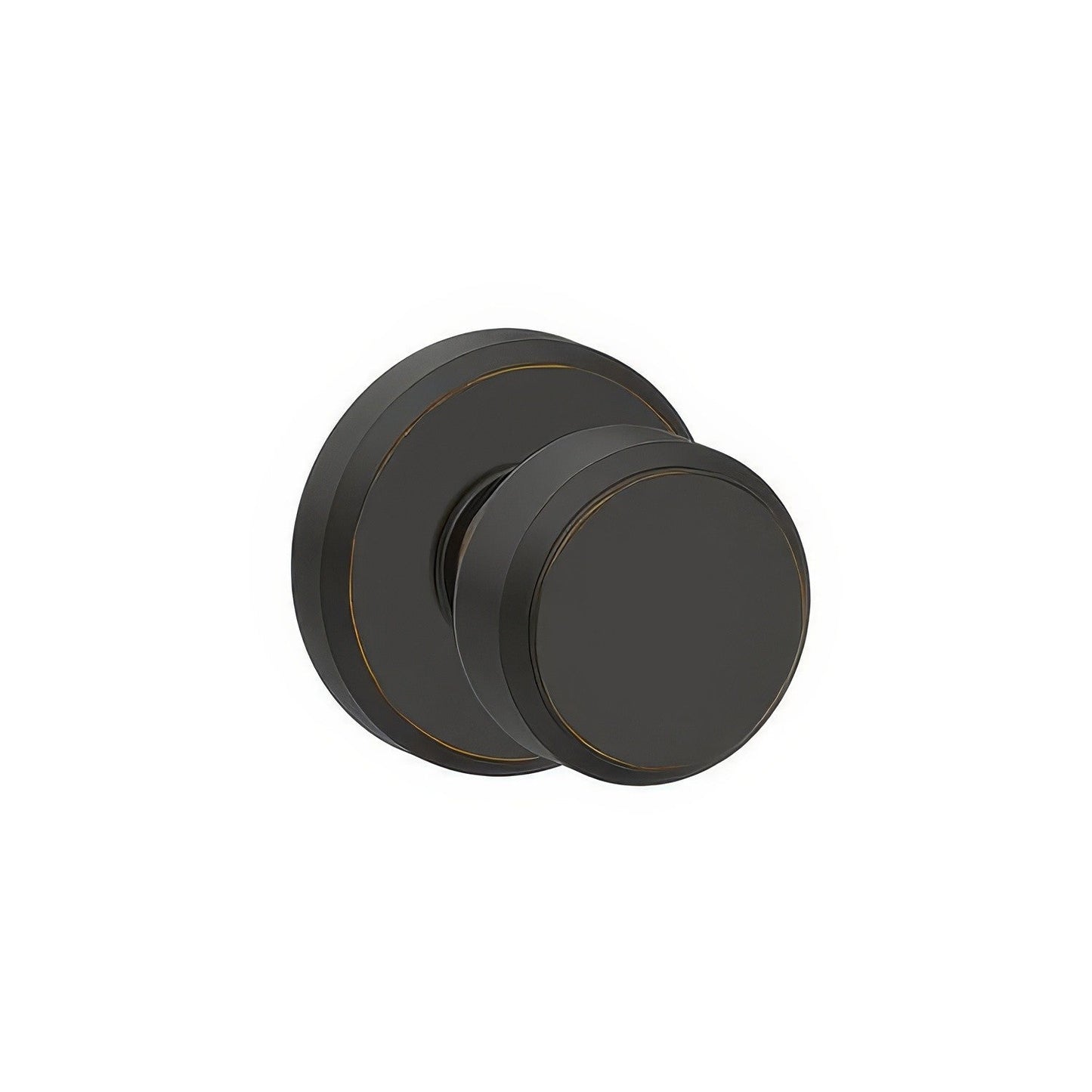 Schlage F10BWE-GSN Bowery with Greyson Rose Passage Door Knob