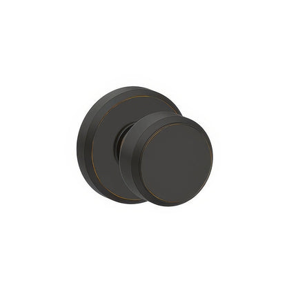 Schlage F10BWE-GSN Bowery with Greyson Rose Passage Door Knob