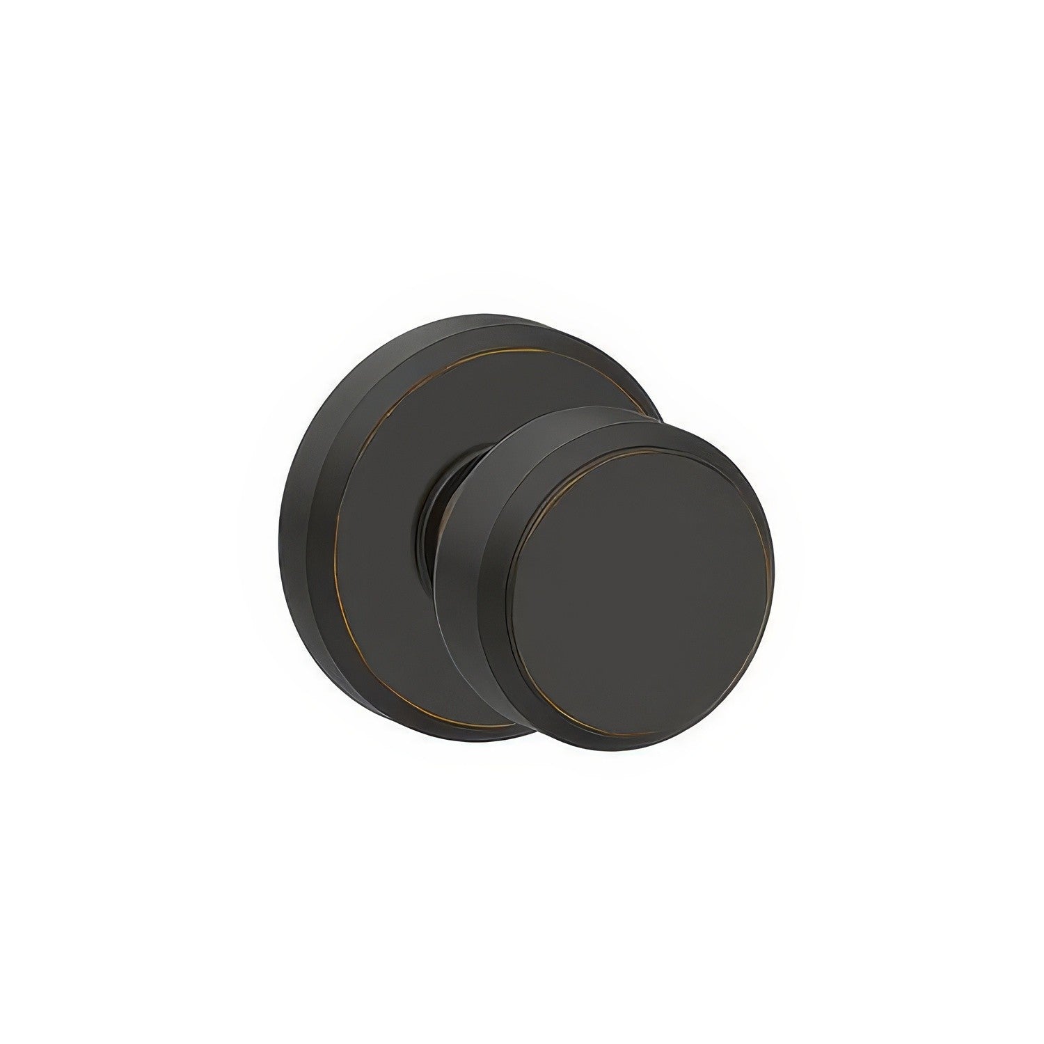 Schlage F10BWE-GSN Bowery with Greyson Rose Passage Door Knob