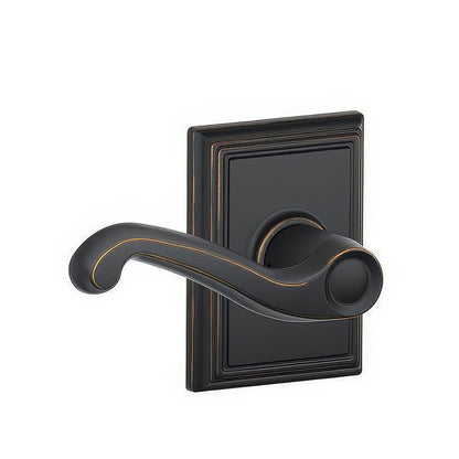Schlage F10-FLA-ADD F-Series Flair Passage Door Lever