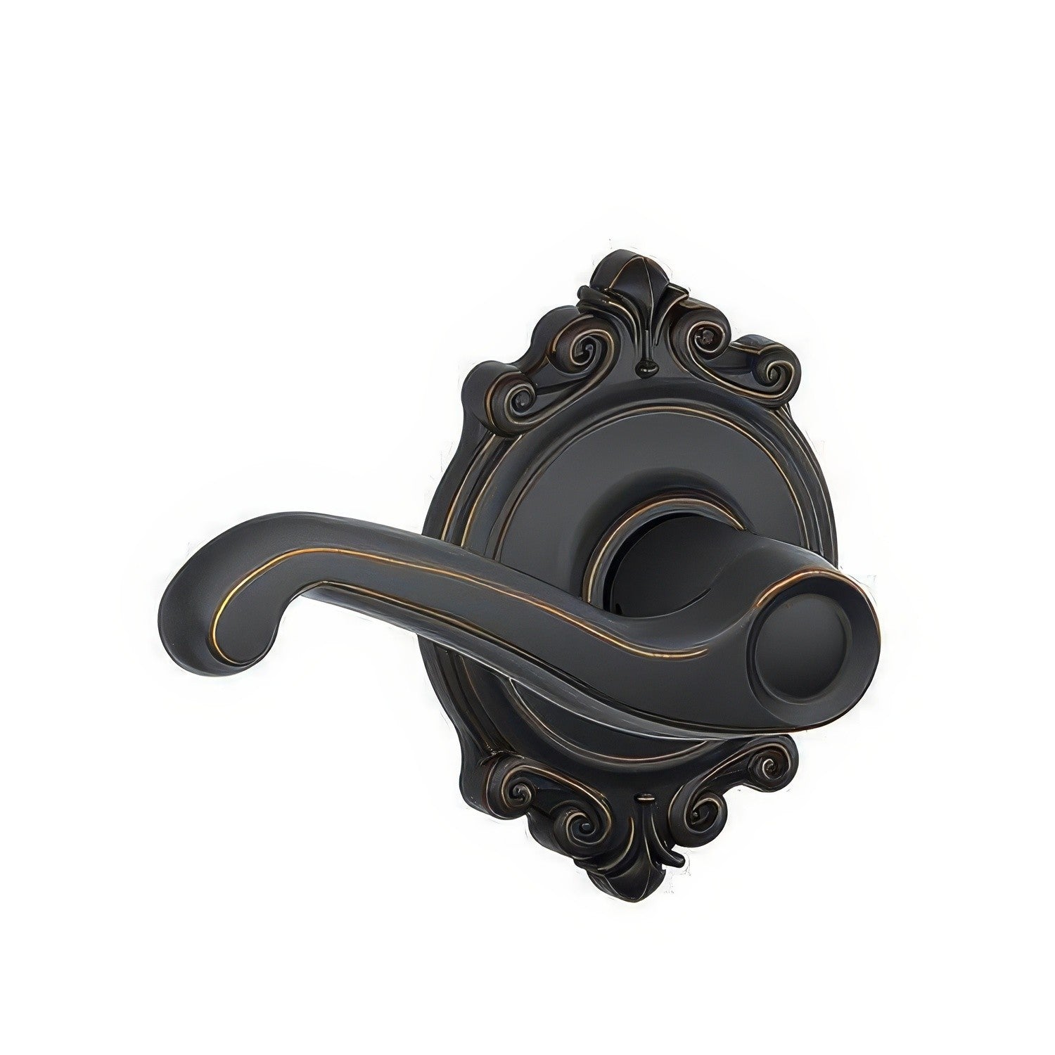 Schlage F10-FLA-BRK F-Series Flair Passage Door Lever