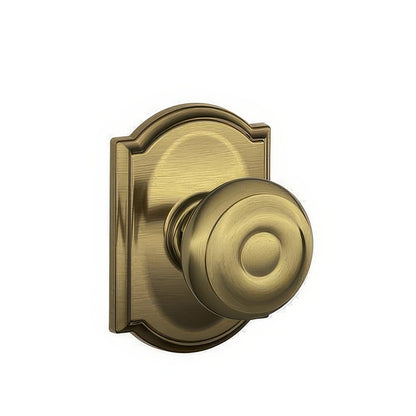 Schlage F10-GEO-CAM F-Series Georgian Passage Door Knob