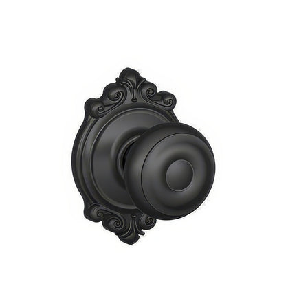 Schlage F10-GEO-BRK F-Series Georgian Passage Door Knob