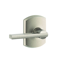 Schlage F10LAT-GRW Latitude with Greenwich Rose Passage Door Lever