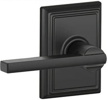 Schlage F10LAT-ADD Latitude with Addison Rose Passage Door Lever