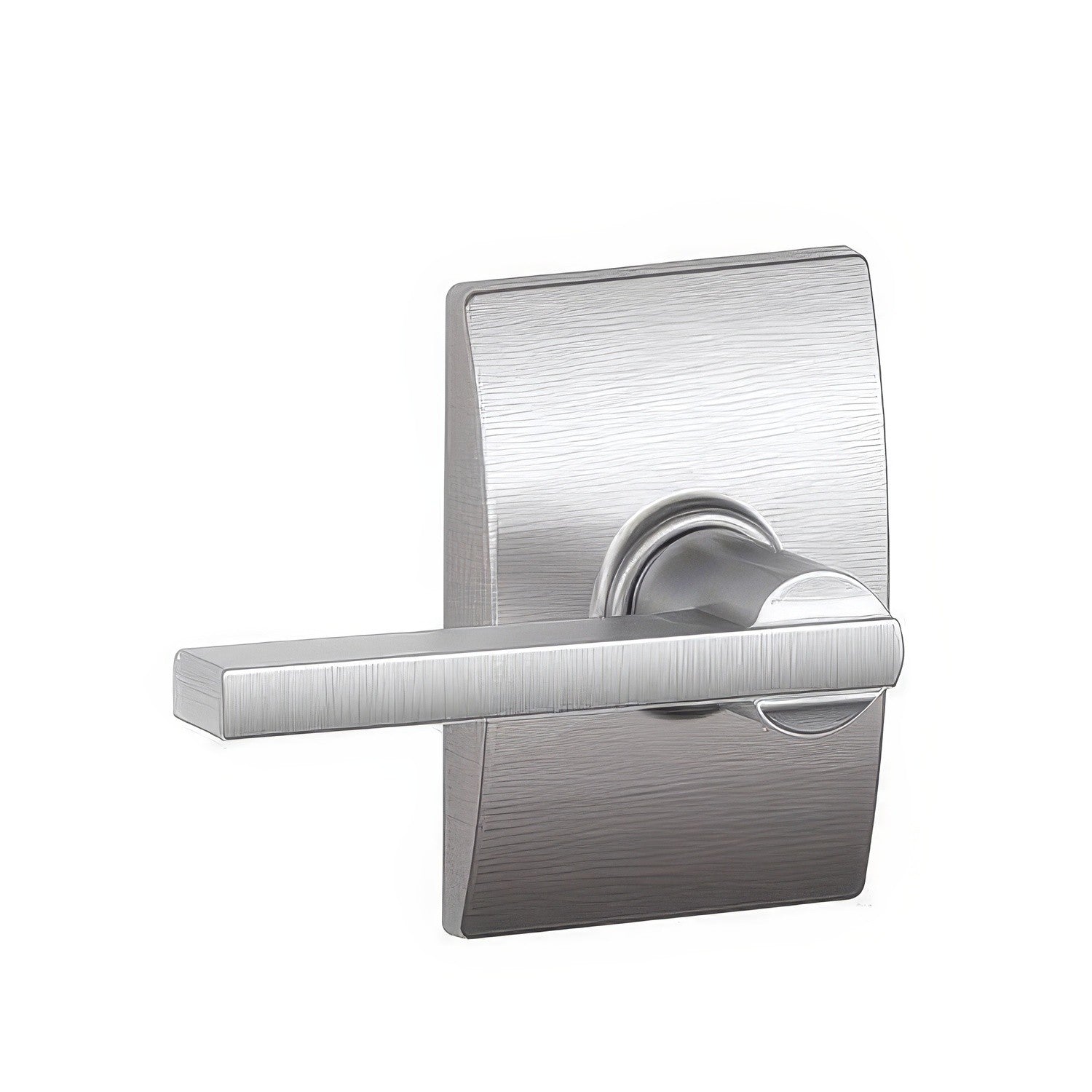 Schlage F10-LAT-CEN F-Series Latitude Passage Door Lever
