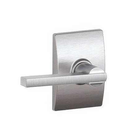 Schlage F10-LAT-CEN F-Series Latitude Passage Door Lever