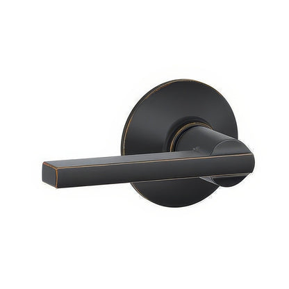 Schlage F10-LAT F-Series Latitude Reversible Passage Door Lever