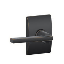Schlage F10-LAT-CEN F-Series Latitude Passage Door Lever