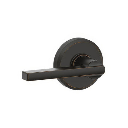 Schlage F10LAT-GSN Latitude with Greyson Rose Passage Door Lever
