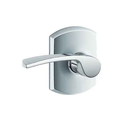 Schlage F10MER-GRW Merano Greenwich Rose Passage Door Lever