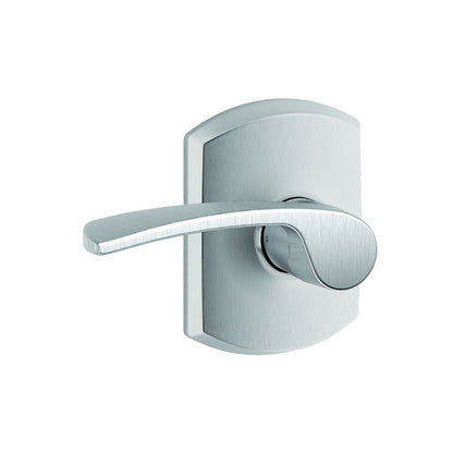 Schlage F10MER-GRW Merano Greenwich Rose Passage Door Lever.