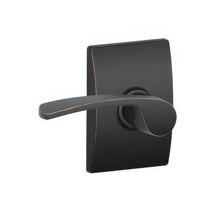 Schlage F10-MER-CEN F-Series Merano Passage Door Lever