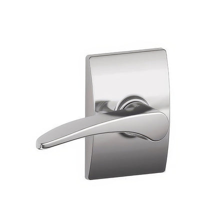 Schlage F10-MNH-CEN F-Series Manhattan Passage Door Lever